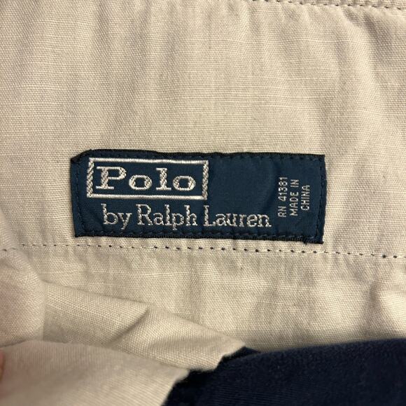 Polo Ralph Lauren Men’s 40 x 30 Paratrooper Cargo Military Pants Navy Blue - Picture 4 of 16